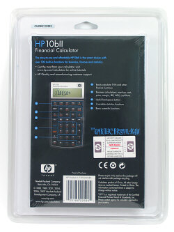 hp 10bii financial calculator battery life