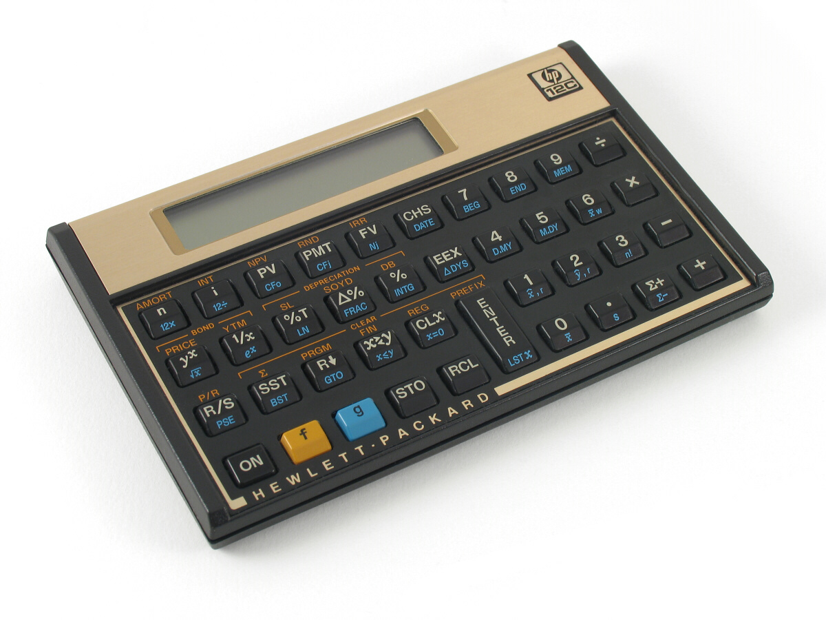 hp 12c financial calculator handbook