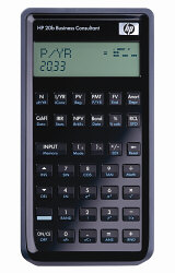 HP 20B CALCULATRICE FINANCIERE