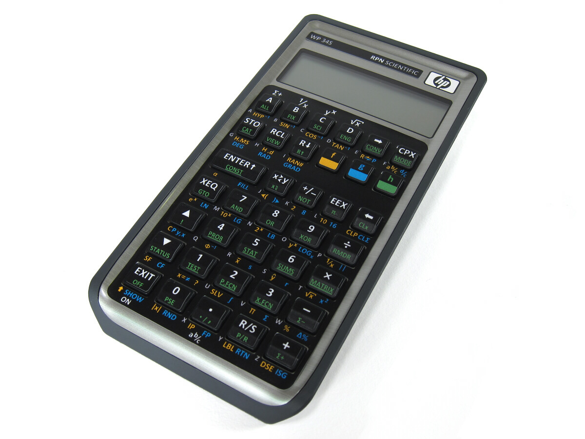 Калькулятор фп. HP 12c calculator.