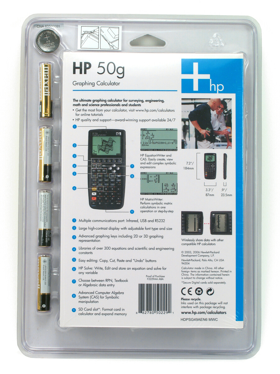 HP 50g Graphing Calculator